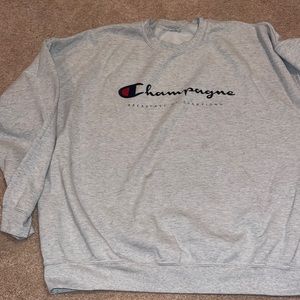 Champagne crewneck